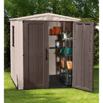 Keter baštenska kuća Factor 6x6 bež-2 Keter baštenska kuća Factor 6x6 bež-2